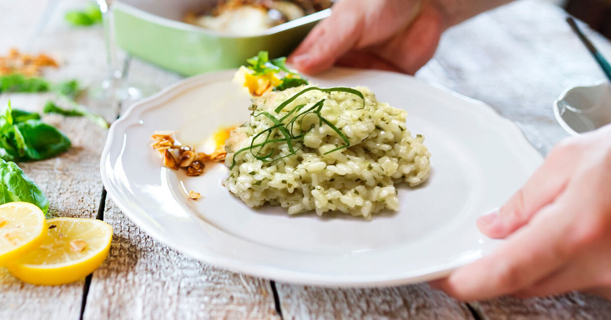Bärlauch-Risotto - silberherzen.de