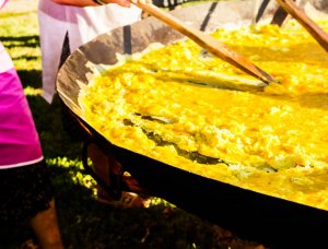 Osterbräuche Frankreich Omelett