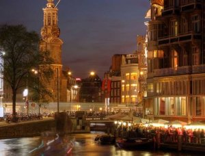 Amsterdam bei Nacht