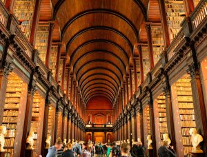 Trinity College Bibliothek in Dublin