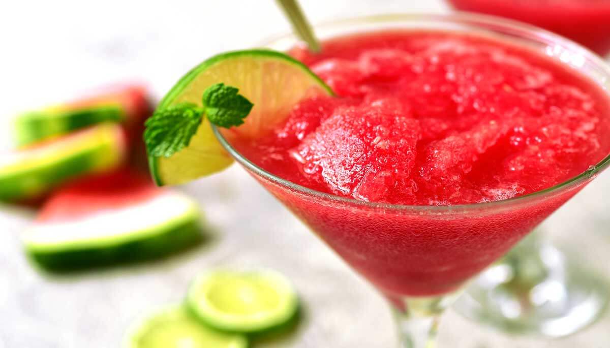 Selbstgemachtes Wassermelonensorbet - silberherzen.de