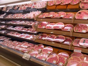 Billigfleisch im Supermarkt