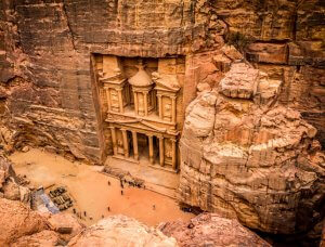 Die sieben Weltwunder Petra Jordanien