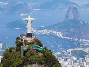 Die sieben Weltwunder Cristo Redentor Brasilien