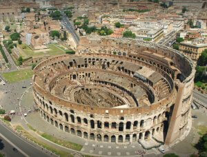 Die sieben Weltwunder Kolosseum Rom
